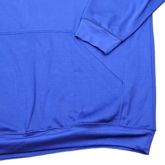 Majestic Chicago Cubs Blue Screenprinted Hoodie Sweatshirt Mens Size 3XL Tall - Picture 5 of 10